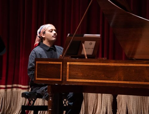 Cravista Gonzalo Rebeläto apresenta o recital “Cravo Barroco: do som à palavra” pelo 46º FIML